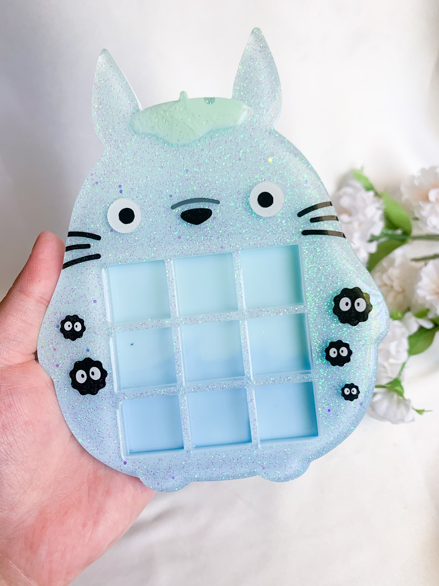 Blue Gradient Toto Keycap Tray