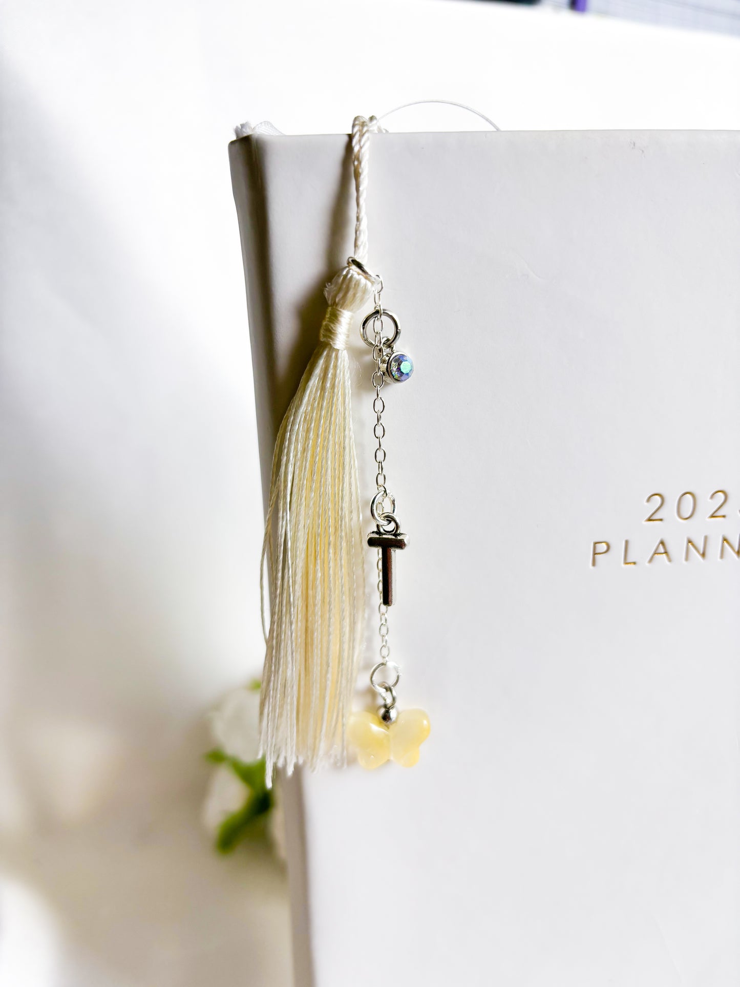 Green Checkered Bookmark