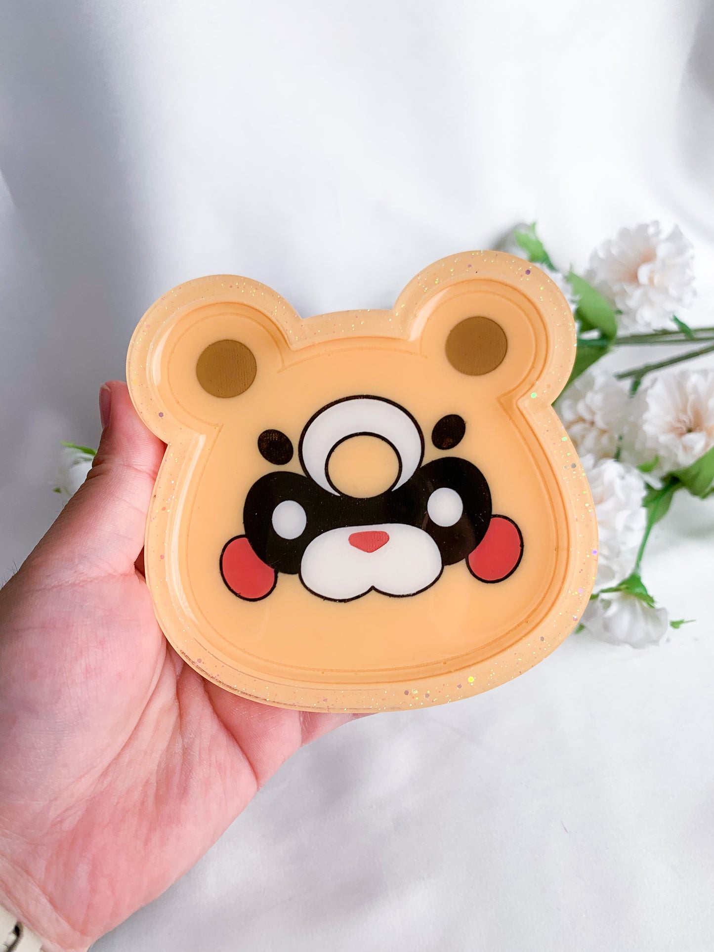 Guoba Shaker Coaster/Tray - Genshin Impact Fan Art