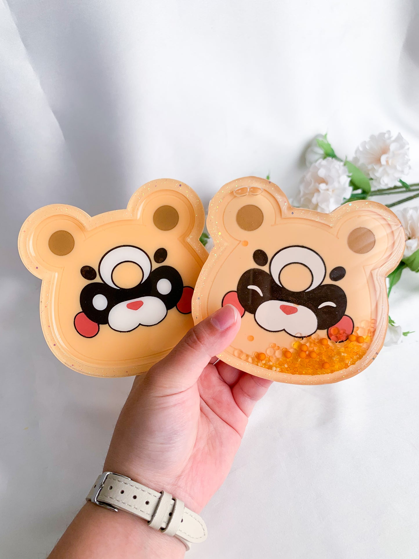 Guoba Shaker Coaster/Tray - Genshin Impact Fan Art