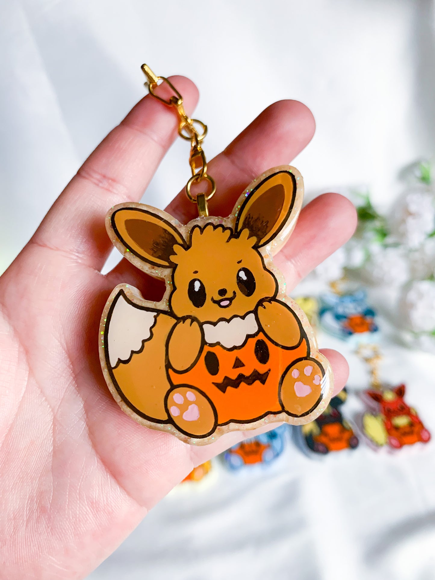 Spookymon Keychains
