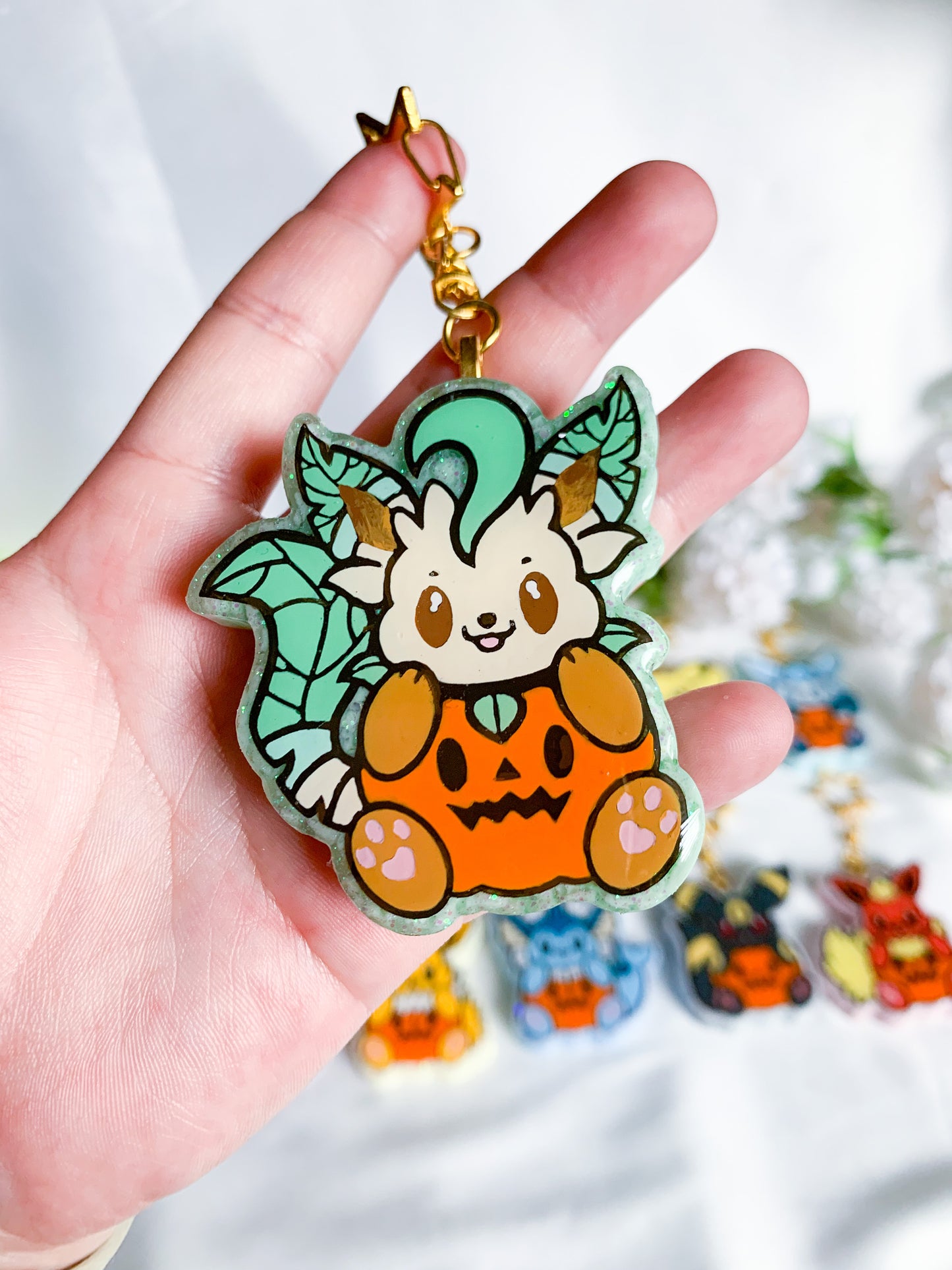 Spookymon Keychains
