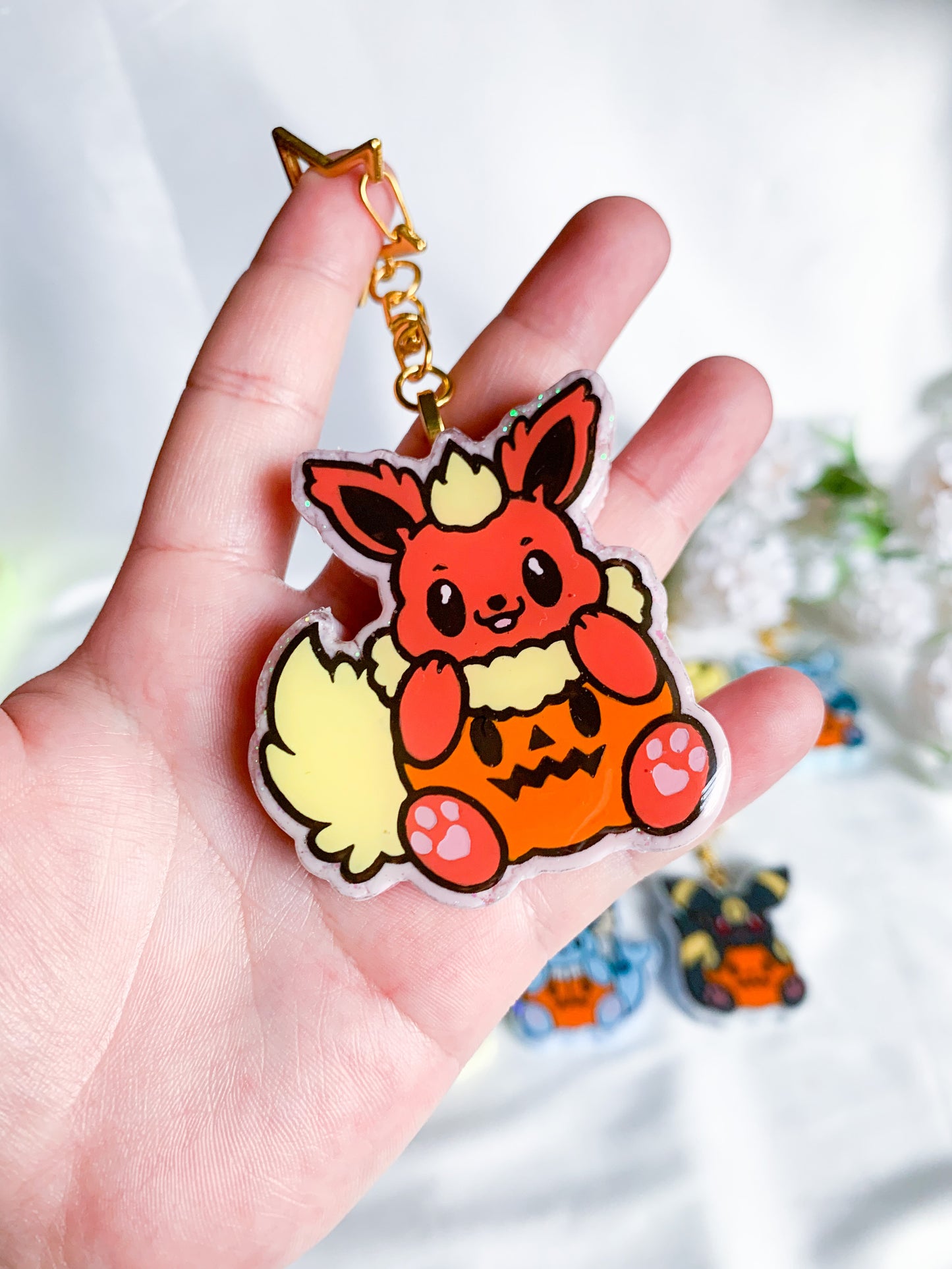 Spookymon Keychains