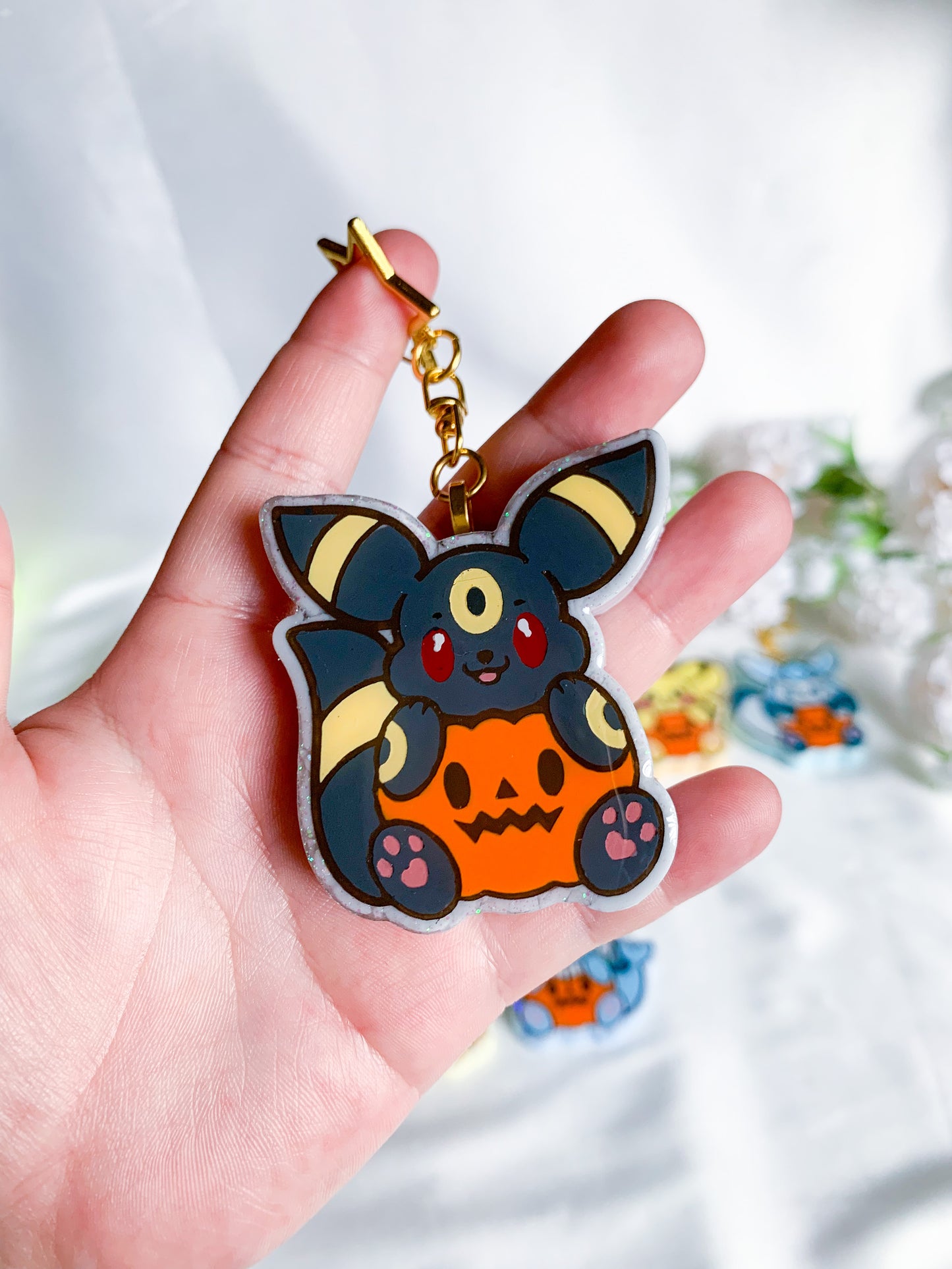 Spookymon Keychains