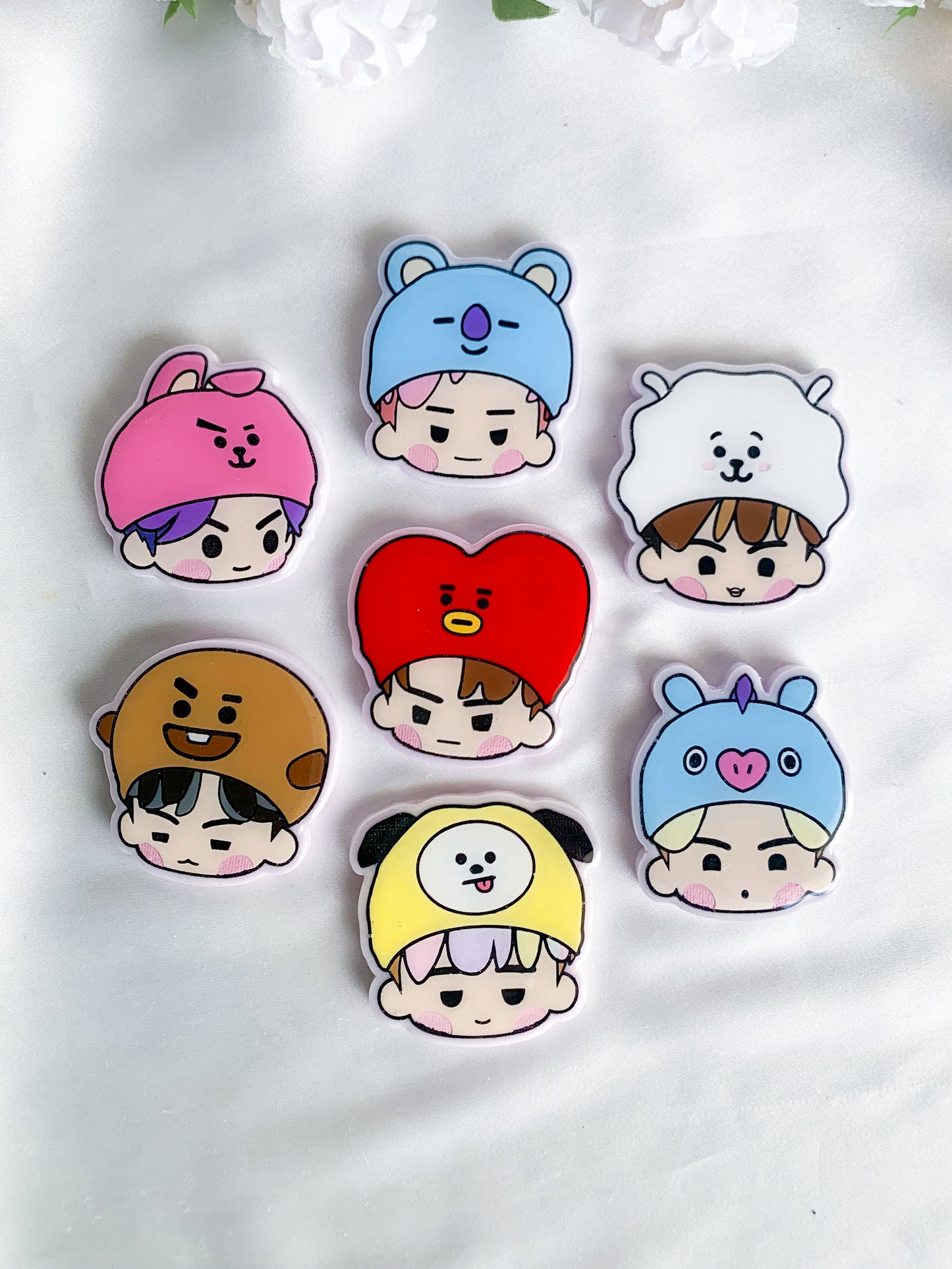 BTS Chibi Faces