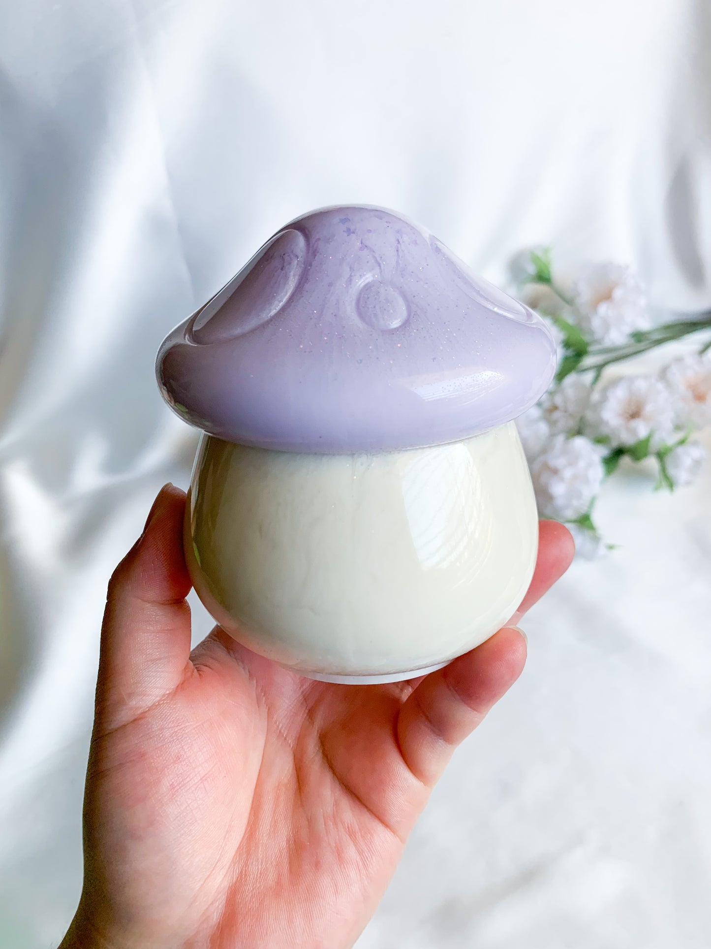Kawaii Purple Mushy Jar
