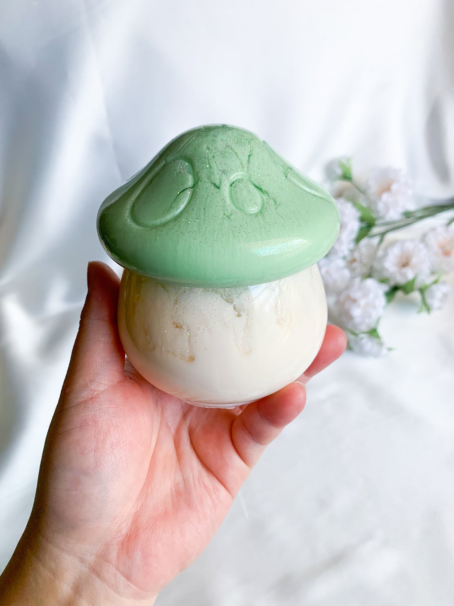 Kawaii Green Mushy Jar
