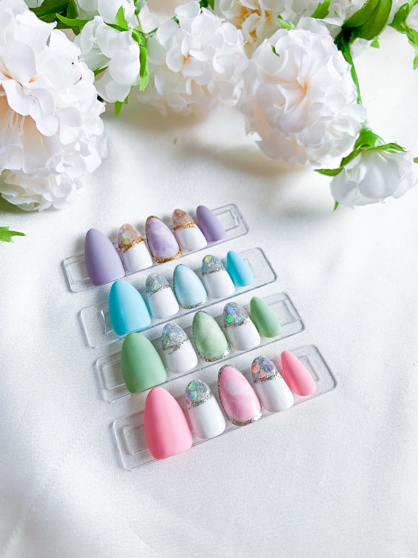 Pastel Press-On Nails