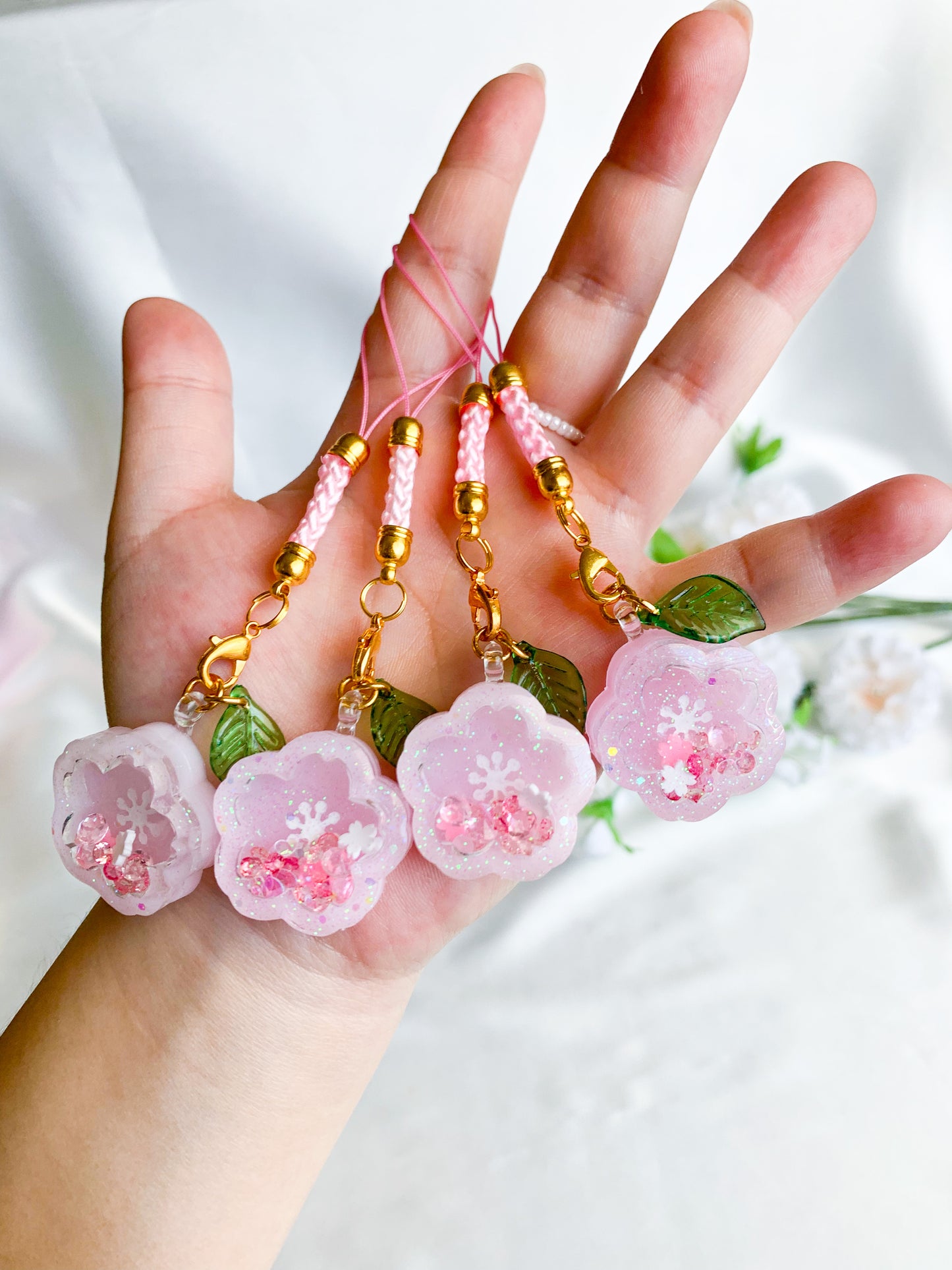 Sakura Phone Charms