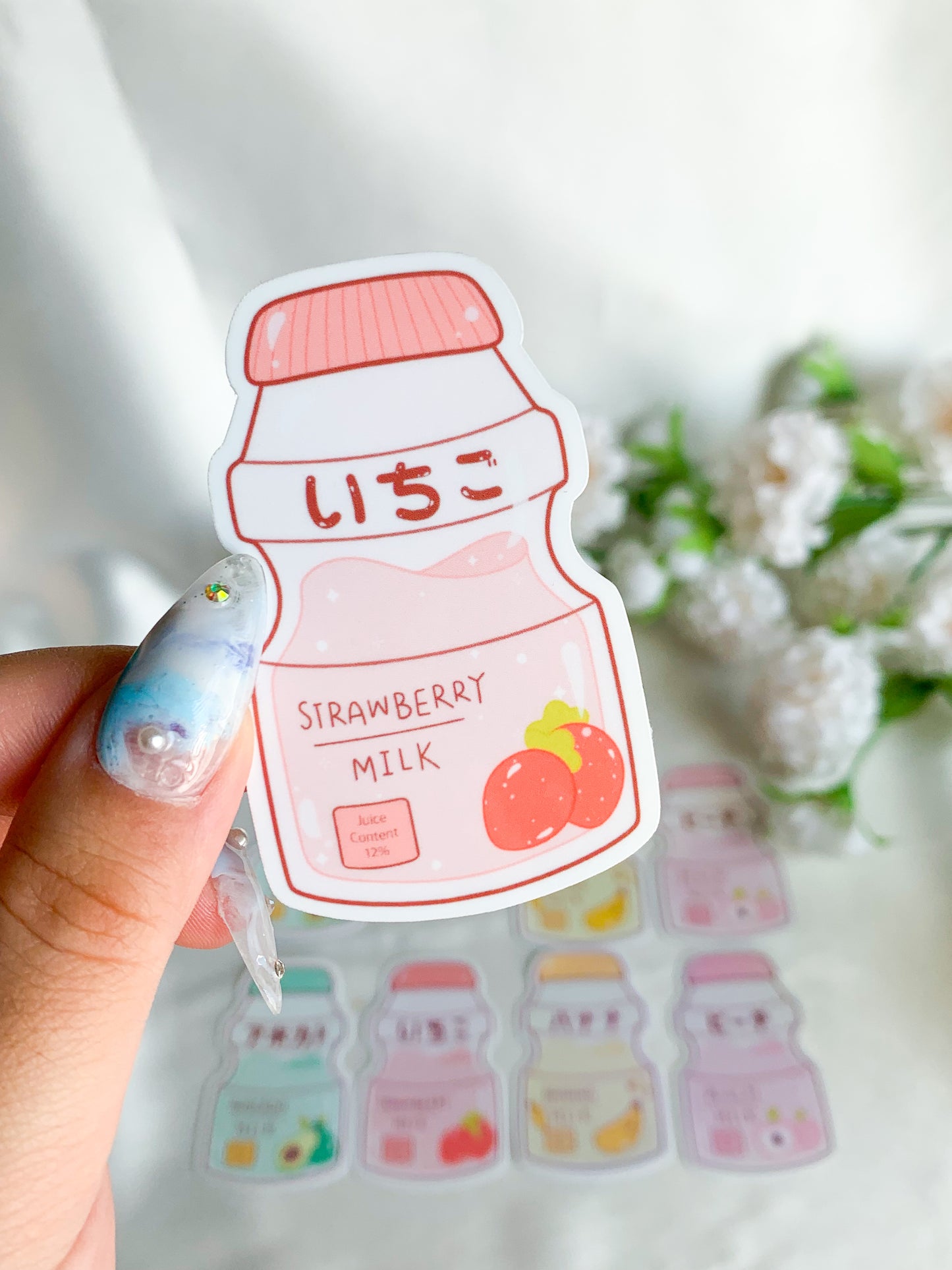Yogurt Milk Stickers