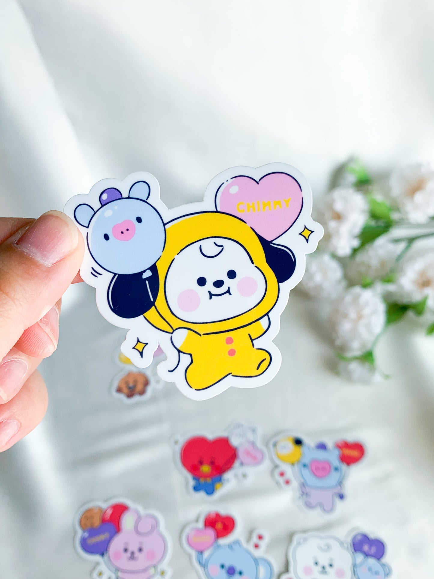 BT Buddy Balloon Stickers