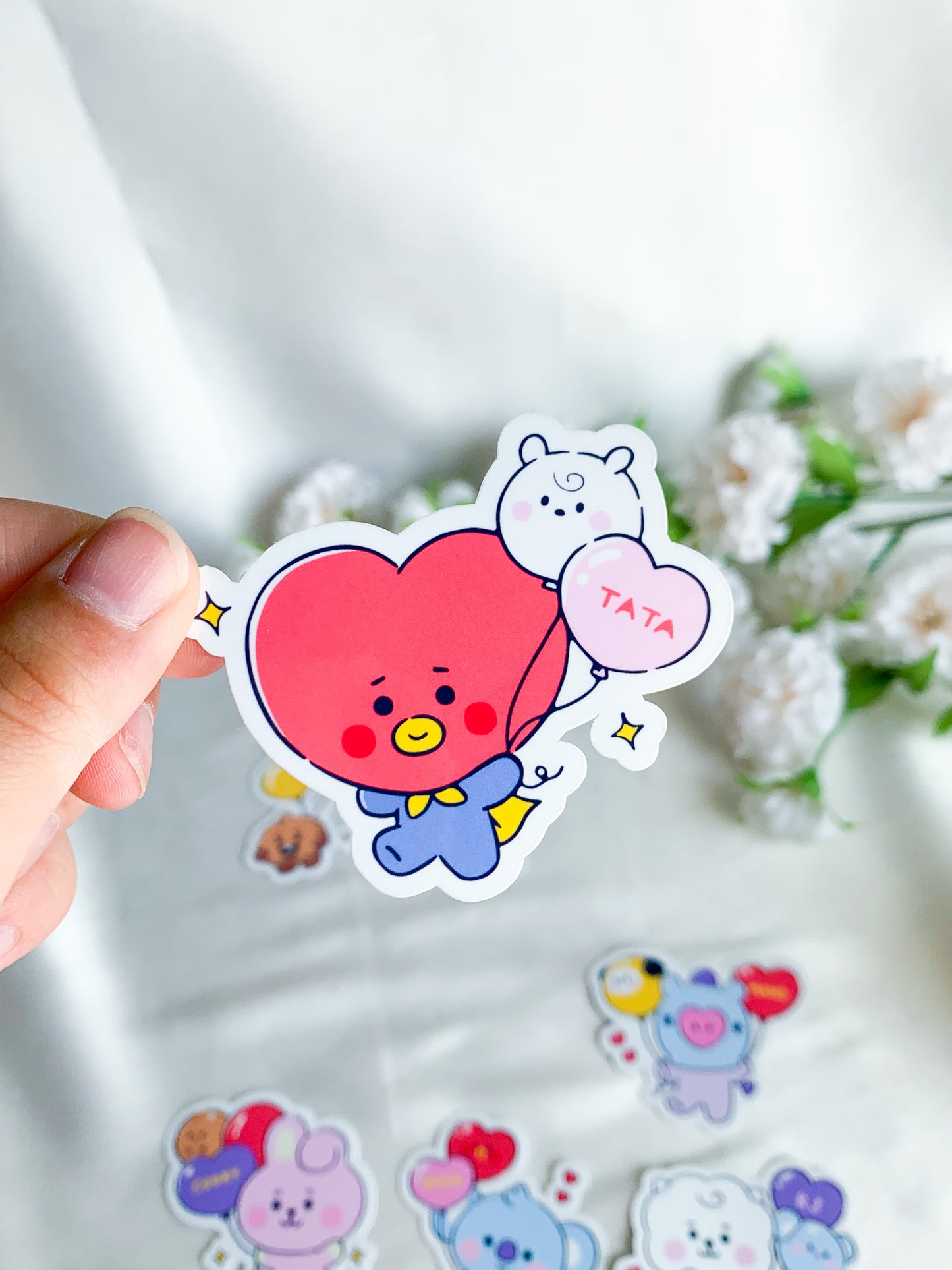 BT Buddy Balloon Stickers