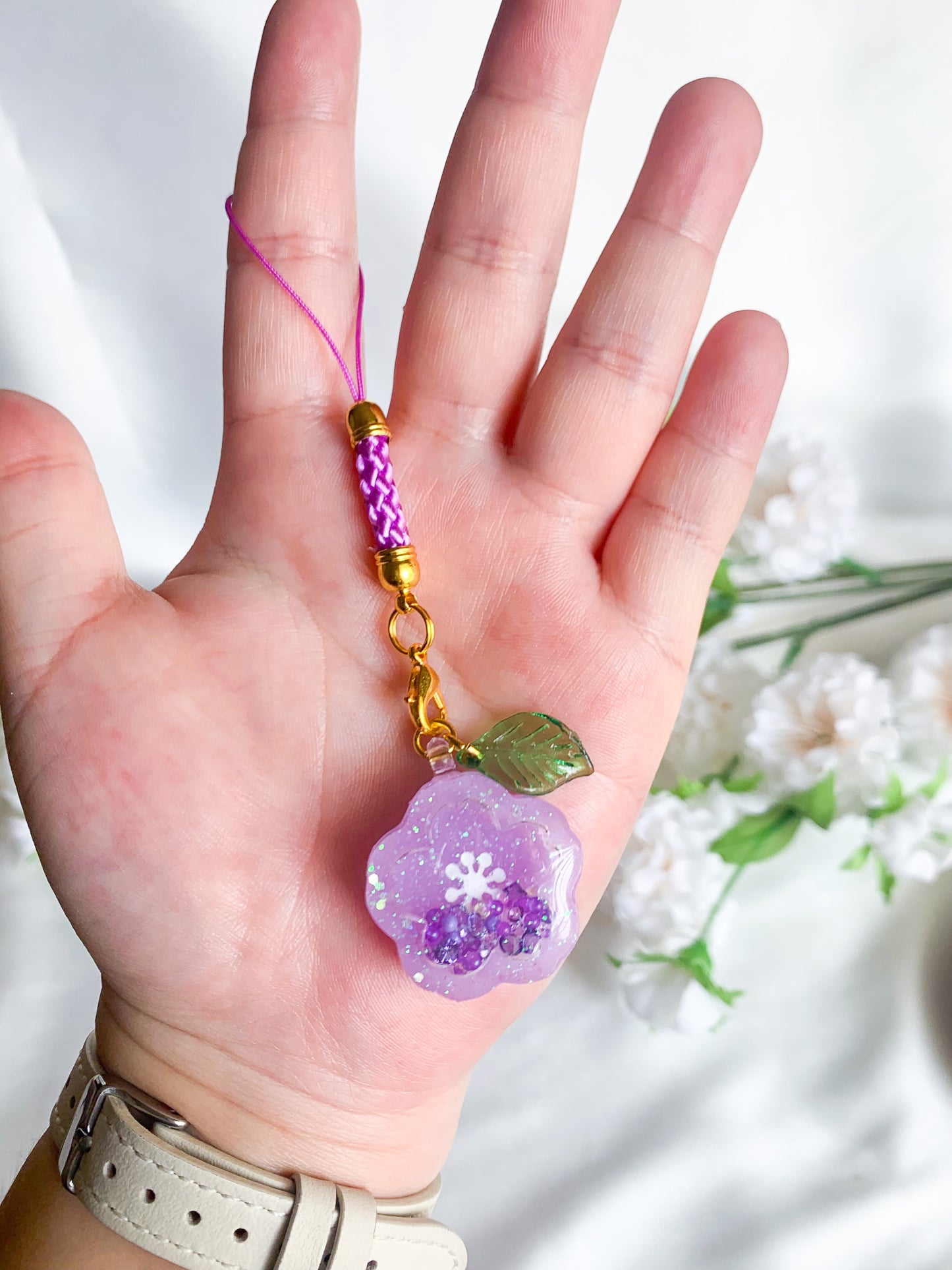 Sakura Phone Charms