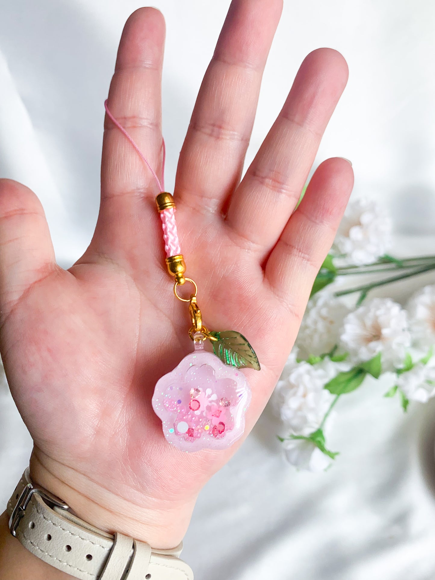 Sakura Phone Charms