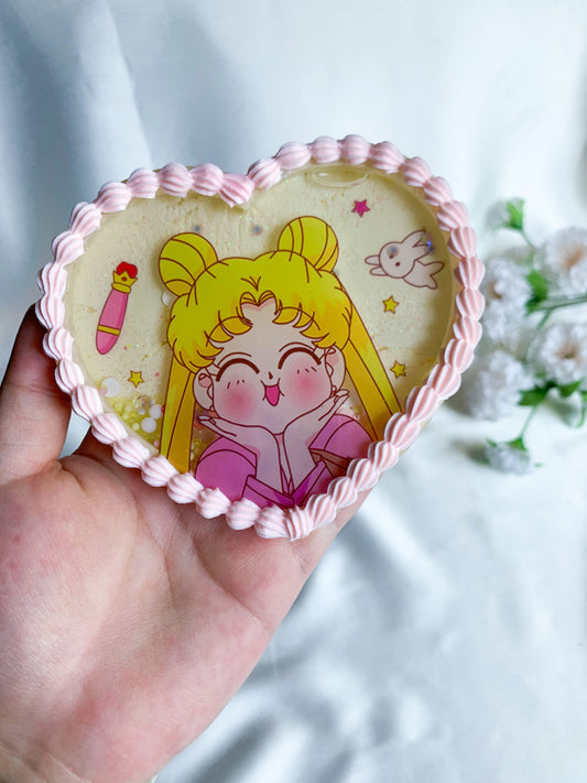 Magical Girl Shaker Coaster/Tray