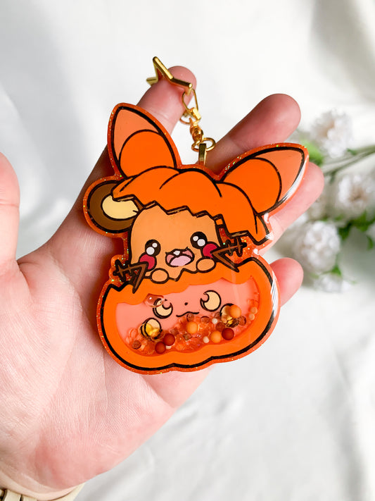 Spooky Denne Shaker Keychain