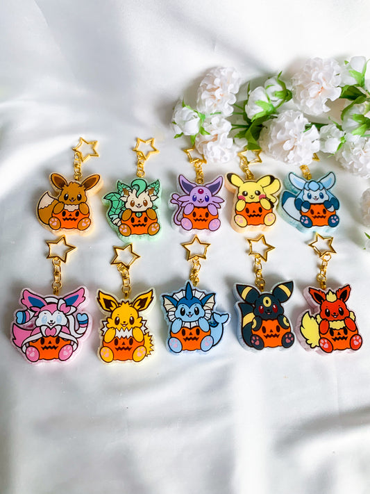Spookymon Keychains