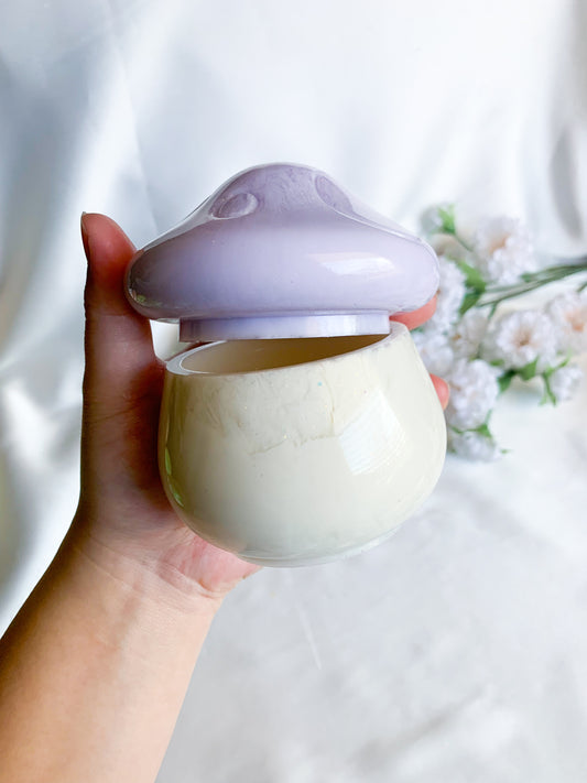 Kawaii Purple Mushy Jar