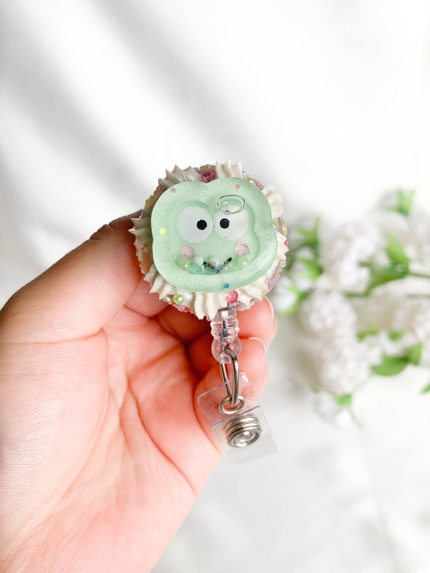 Whipped Froggie Badge Reel