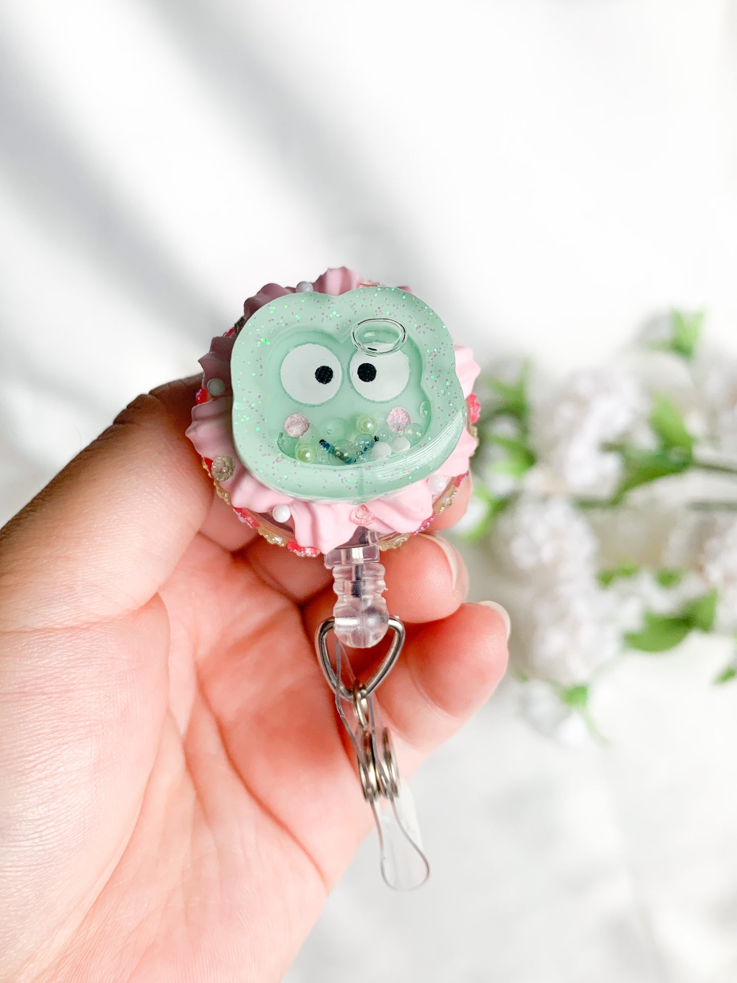 Whipped Froggie Badge Reel