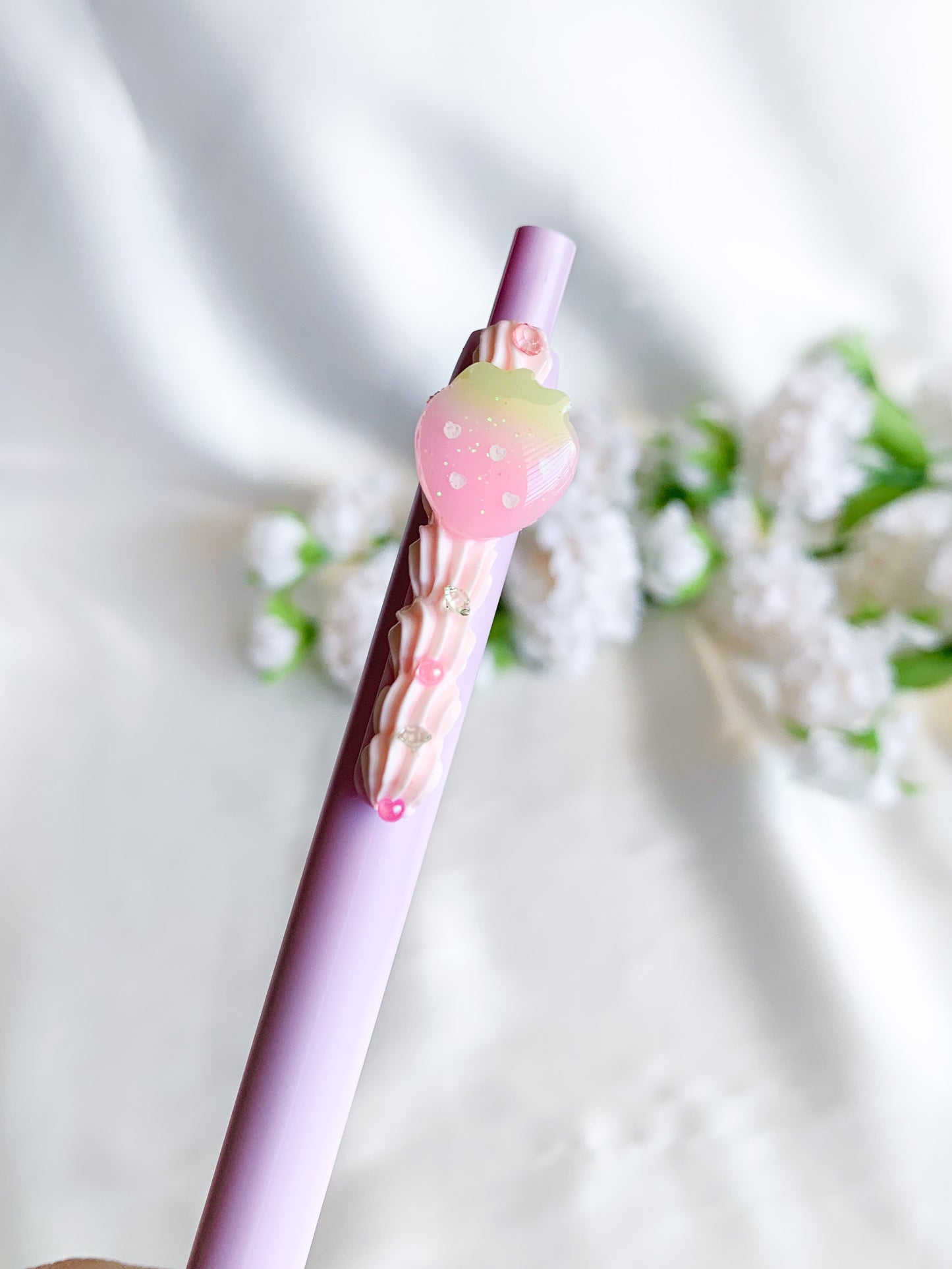 Whipped Strawberry Pens
